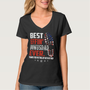 Camiseta Melhor Pai De Bônus Effinu2019 Para Colocar Obriga