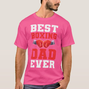 Camiseta Melhor Pai De Boxing De Sempre. Boxer