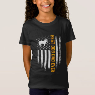 Camiseta Melhor Pai De Buldogue Francês Para Cão Pai