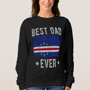 Camiseta Melhor Pai De Cabo Verde Bandeira Cabo-Verdiana Da