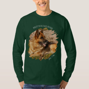 Camiseta Melhor Pai De Cachorro Alguma Vez Divertido Foto P