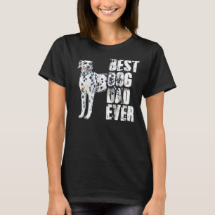 Camiseta Melhor Pai De Cachorro Alguma Vez Dogma Dalmático