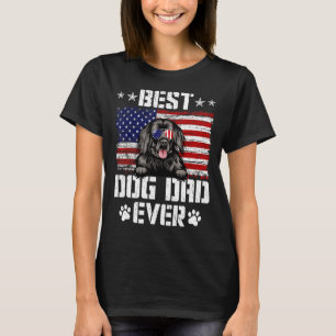 Camiseta Melhor Pai de Cachorro Alguma Vez na Terra Nova Ba
