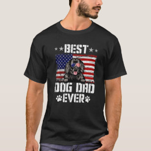 Camiseta Melhor Pai de Cachorro Alguma Vez na Terra Nova Ba
