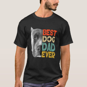 Camiseta Melhor Pai De Cachorro Alguma Vez Retrocetro Para