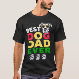 Camiseta Melhor Pai De Cachorro Alguma Vez Sobrevoando Clás