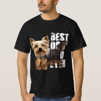 Camiseta Melhor Pai De Cachorro Alguma Vez Yorkkie