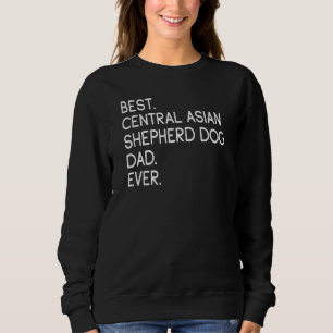 Camiseta Melhor Pai De Cachorro Da Ásia Central