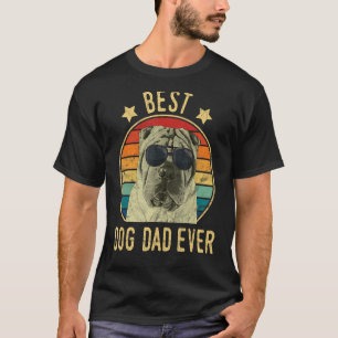 Camiseta Melhor Pai De Cachorro De Dia de os pais Xar-Pei C