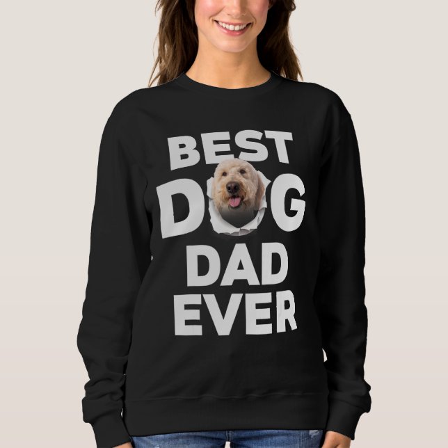 Camiseta Melhor Pai De Cachorro De Goldendoododle (Frente)