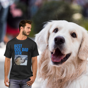 Camiseta Melhor Pai de Cachorro de sempre: Dia de os pais p