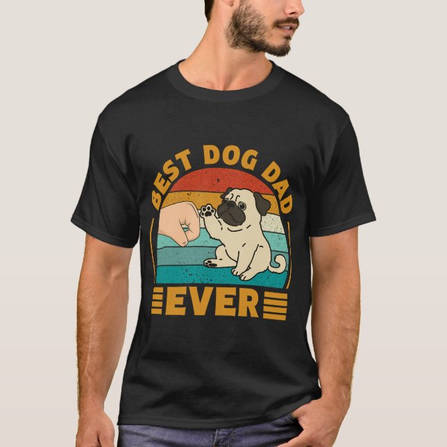 Camiseta Melhor Pai de Cachorro de Todos (Frente)