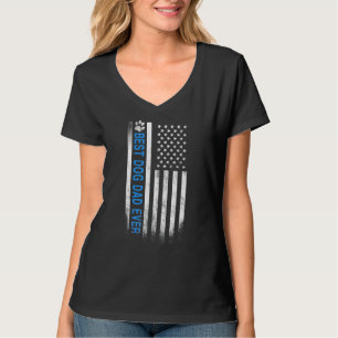 Camiseta Melhor Pai De Cachorro De Todos Os Estados Unidos