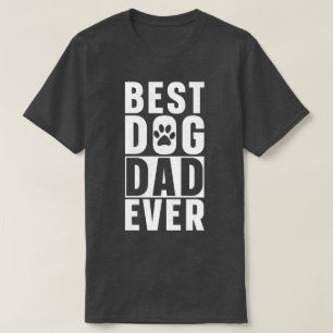 Camiseta Melhor Pai de Cachorro de Todos os Tempos