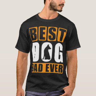Camiseta Melhor Pai de Cachorro de Todos os Tempos