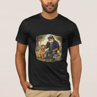 Camiseta Melhor Pai de Cachorro de Todos os Tempos – Camise