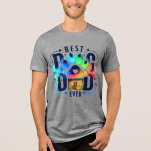 Camiseta Melhor Pai de Cachorro de Todos os Tempos Foto de