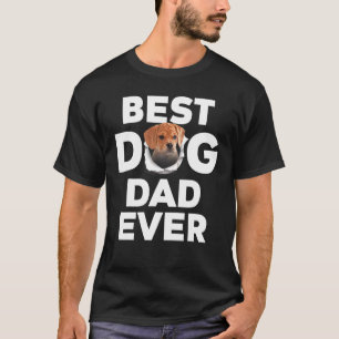 Camiseta Melhor Pai de Cachorro de Todos os Tempos Puggle