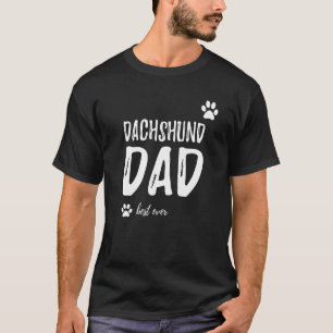 Camiseta Melhor Pai de Cachorro do Dachshund