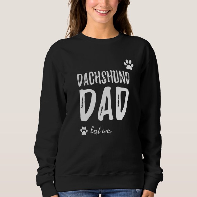 Camiseta Melhor Pai de Cachorro do Dachshund (Frente)