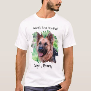 Camiseta Melhor Pai de Cachorro do Mundo