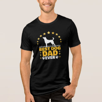 Camiseta Melhor Pai de Cachorro do Mundo