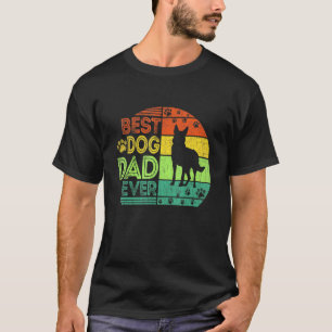 Camiseta Melhor Pai de Cachorro do Mundo Pastor Alemão Dia 