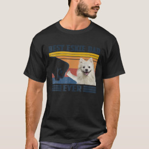 Camiseta Melhor Pai De Cachorro Eskimo Americano De Cachorr