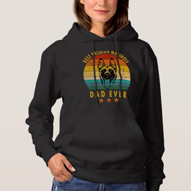 Camiseta Melhor Pai de Cachorro Ever Belga Malinois D (Frente)