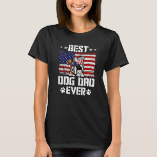 Camiseta Melhor Pai De Cachorro Ever English Buldog America