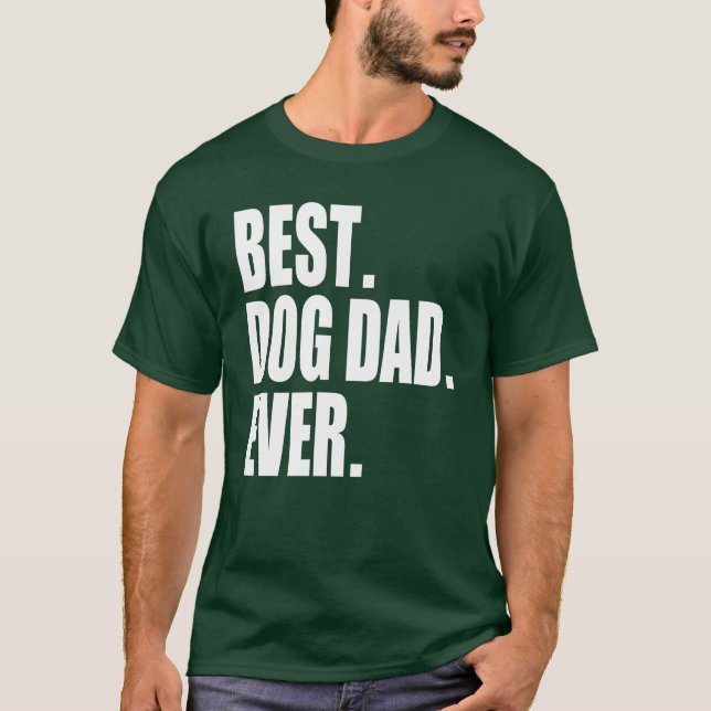 Camiseta Melhor Pai de Cachorro Menino (Frente)