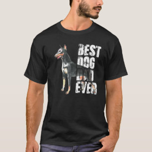 Camiseta Melhor Pai De Cachorro Nunca Doberman Pinscher Cac