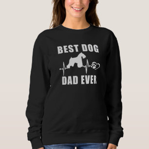 Camiseta Melhor Pai De Cachorro Nunca Miniatura Schnauzer