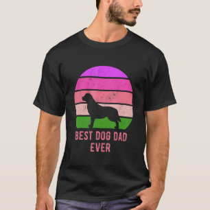 Camiseta Melhor Pai de Cachorro Retriever Dourado Engraçado