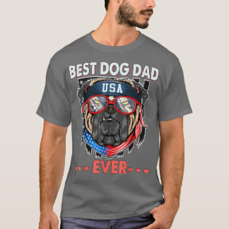Camiseta Melhor Pai de Cachorro Um Pai de Cachorro Engraçad