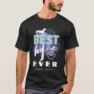 Camiseta Melhor Pai De Cães Cachorro De Cachorro
