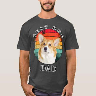 Camiseta Melhor Pai de Cães Corgi