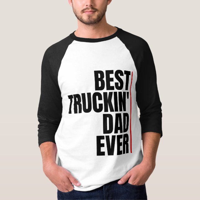 Camiseta MELHOR PAI DE CAMINHÃO DE TODOS OS TEMPOS (Frente)