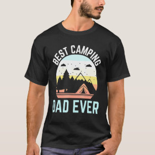 Camiseta Melhor Pai de Campanha do Estilo Retro Nunca