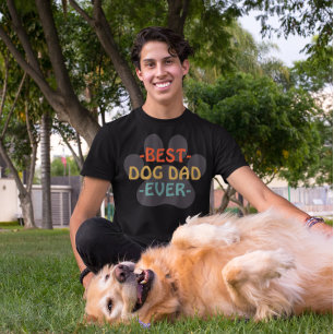 Camiseta Melhor Pai De Cão