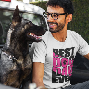 Camiseta Melhor Pai De Cão