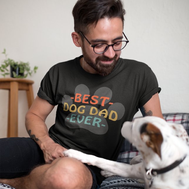 Camiseta Melhor Pai De Cão (Criador carregado)