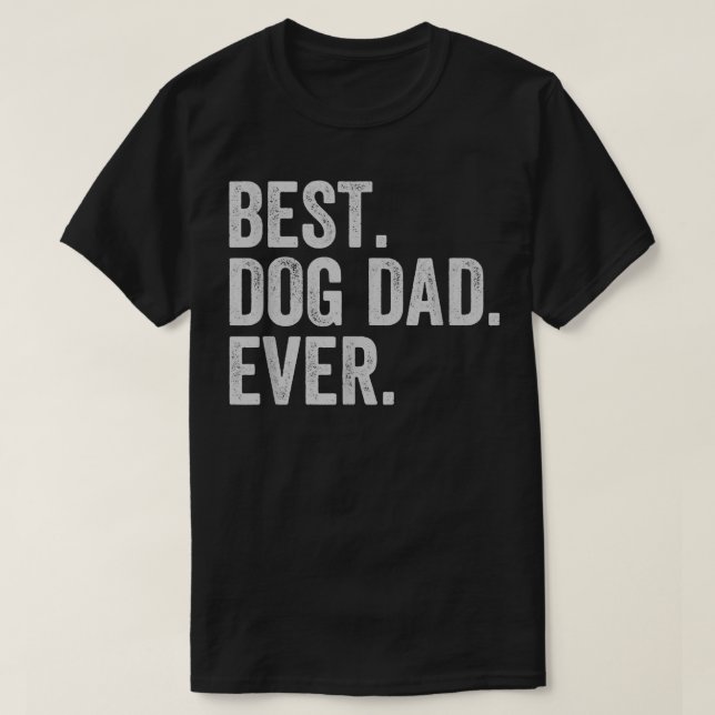 Camiseta Melhor Pai De Cão  (Frente do Design)