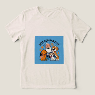 Camiseta Melhor Pai De Cão Alguma Vez Personalizado Foto De