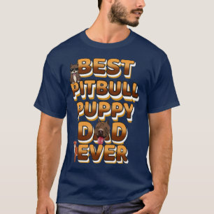 Camiseta Melhor Pai De Cão De Pitbull