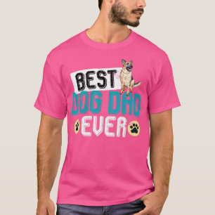 Camiseta Melhor Pai De Cão German shepherd Nunca