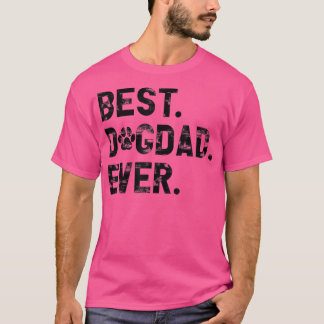 Camiseta Melhor Pai de Cão Nunca Dons Engraçados para o Pai