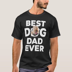 Camiseta Melhor Pai De Cão Nunca Em Lakeland Terrier