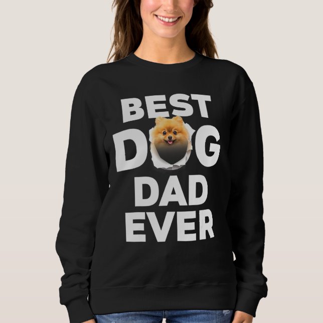 Camiseta Melhor Pai De Cão Nunca Pomerano (Frente)