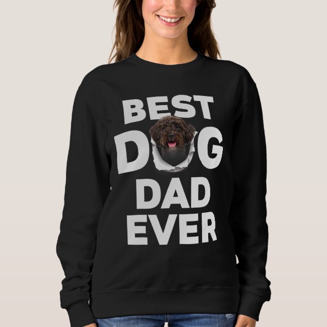 Camiseta Melhor Pai De Cão Nunca Schnoodle (Frente)